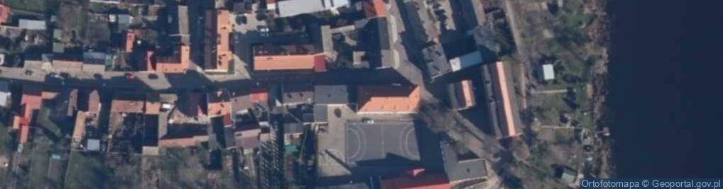 Zdjęcie satelitarne W Zespole Szkół