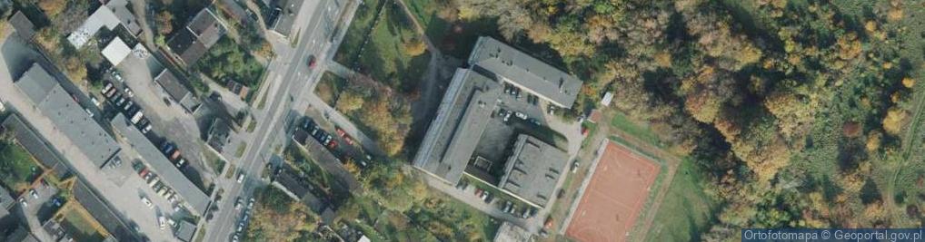 Zdjęcie satelitarne X Liceum Ogólnokształcące