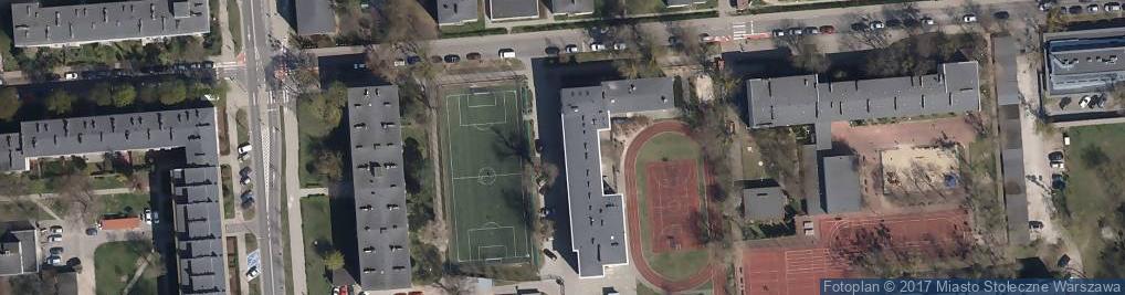 Zdjęcie satelitarne Xcii Liceum Ogólnokształcące Z Oddziałami Integracyjnymi