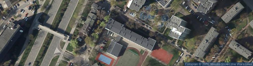 Zdjęcie satelitarne Xcix Liceum Ogólnokształcące Z Oddziałami Dwujęzycznymi Im. Zbigniewa Herberta