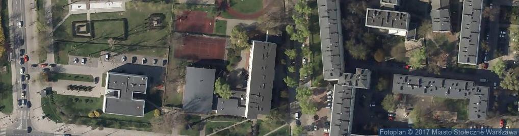 Zdjęcie satelitarne Xcvii Liceum Ogólnokształcące Im. Olimpijczyków Polskich