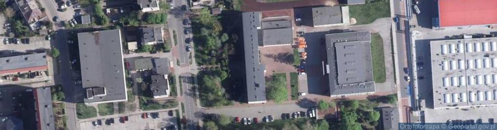 Zdjęcie satelitarne Xiii Liceum Ogólnokształcące