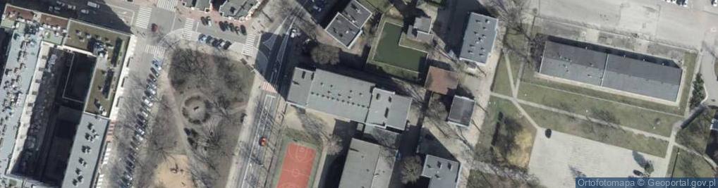 Zdjęcie satelitarne Xiv Liceum Ogólnokształcące Z Oddziałami Dwujęzycznymi