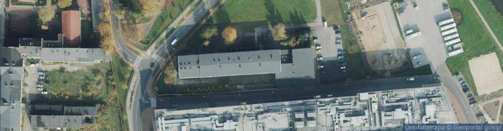 Zdjęcie satelitarne XIV LO w ZS Mechaniczno - Elektrycznych im. K. Pułaskiego