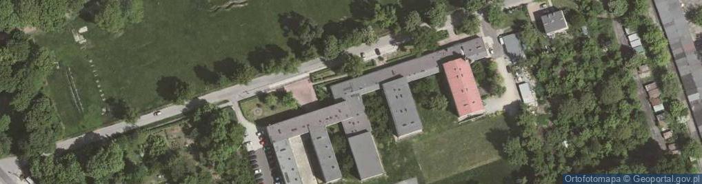 Zdjęcie satelitarne Xix Liceum Ogólnokształcące Specjalne W Krakowie