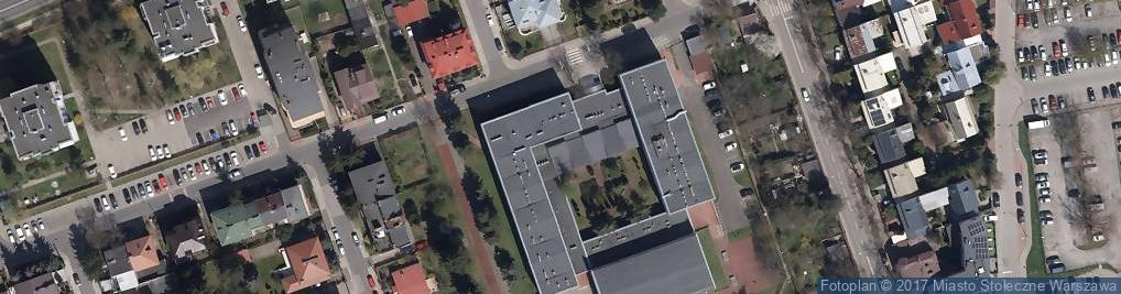 Zdjęcie satelitarne Xli Liceum Ogólnokształcące Im. Joachima Lelewela