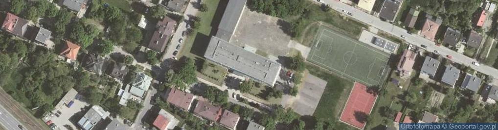 Zdjęcie satelitarne Xv Liceum Ogólnokształcące Im. Marii Skłodowskiej-Curie W Krakowie