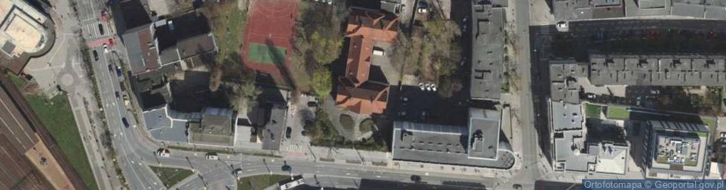 Zdjęcie satelitarne Xvii Liceum Ogólnokształcące W Gdyni