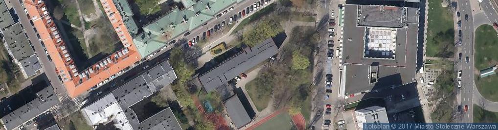 Zdjęcie satelitarne Xvii Liceum Ogólnokształcące Z Oddziałami Dwujęzycznymi Im. Andrzeja Frycza Modrzewskiego