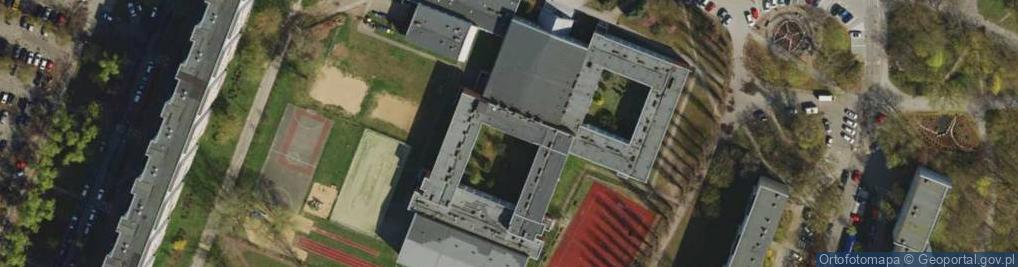 Zdjęcie satelitarne Xvii Liceum Ogólnokształcące