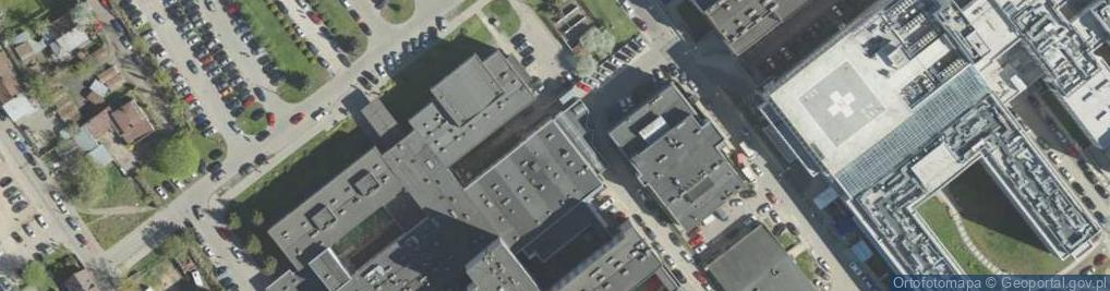 Zdjęcie satelitarne Xviii Liceum Ogólnokształcące Zespołu Szkół Nr 15 Przy Uniwersyteckim Dziecięcym Szpitalu Klinicznym Im. Ludwika Zamenhofa W Białymstoku