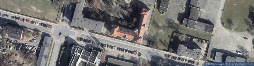Zdjęcie satelitarne XX L w ZS nr 3 im. Oskara Langego