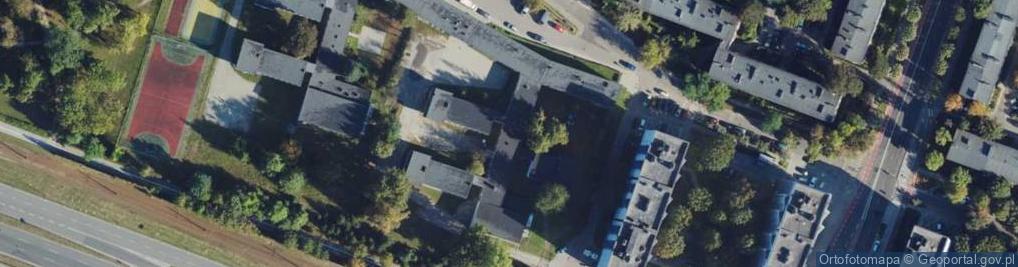 Zdjęcie satelitarne Xx Liceum Ogólnokształcące Specjalne W Zespole Szkolno-Przedszkolnym Dla Dzieci Niesłyszących I Słab