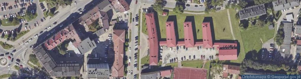 Zdjęcie satelitarne Xx Liceum Ogólnokształcące Z Oddziałami Integracyjnymi W Tarnowie