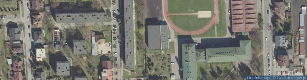 Zdjęcie satelitarne Xxi Liceum Ogólnokształcące Sportowe W Tarnowie,