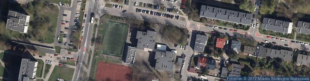 Zdjęcie satelitarne Xxii Liceum Ogólnokształcące Z Oddziałami Dwujęzycznymi Im. Jose Marti