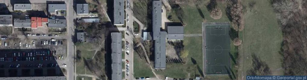 Zdjęcie satelitarne Xxiv Liceum Ogólnokształcące Im. Marii Skłodowskiej-Curie