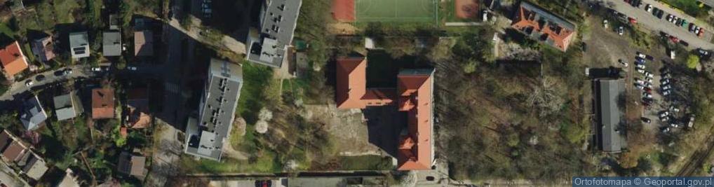 Zdjęcie satelitarne Xxv Liceum Ogólnokształcące Im. Generałowej Jadwigi Zamoyskiej