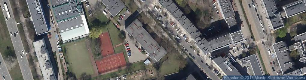 Zdjęcie satelitarne Xxvii Liceum Ogólnokształcące Im. Tadeusza Czackiego