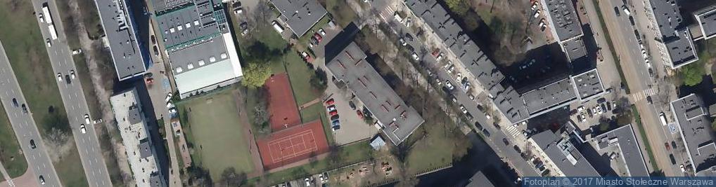 Zdjęcie satelitarne XXVII Liceum Ogólnokształcące im Tadeusza Czackiego