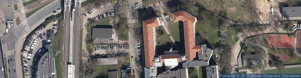 Zdjęcie satelitarne Xxxiii Liceum Ogólnokształcące Dwujęzyczne Im. Mikołaja Kopernika