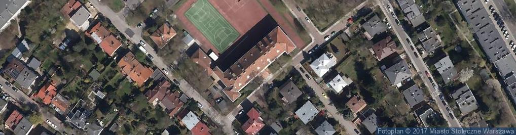 Zdjęcie satelitarne Xxxix Liceum Ogólnokształcące Im. Lotnictwa Polskiego