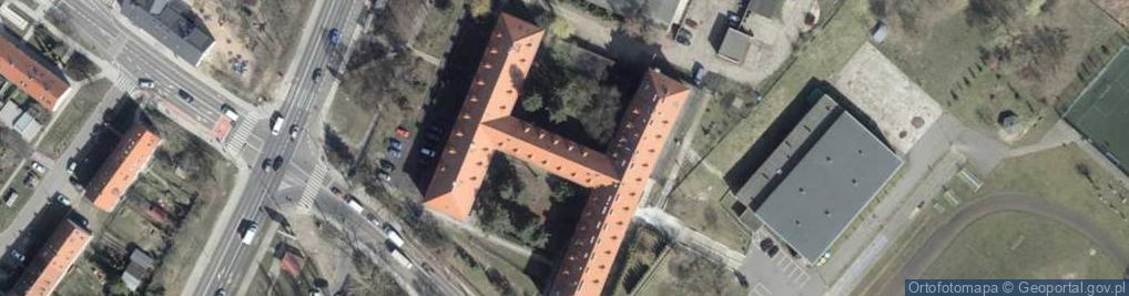 Zdjęcie satelitarne Zachodniopomorskie Centrum Edukacji Morskiej I Politechnicznej Liceum Ogólnokształcące Dla Dorosłych Nr 2 W Szczecinie, Ul. Hoża 6