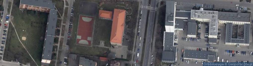Zdjęcie satelitarne Zaoczne Liceum Ogólnokształcące 'Akz' W Piotrkowie Trybunalskim
