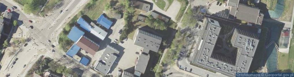 Zdjęcie satelitarne Zaoczne Liceum Ogólnokształcące 'Cosinus' W Lublinie