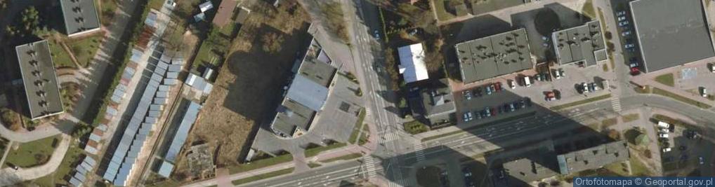Zdjęcie satelitarne Zaoczne Liceum Ogólnokształcące 'Cosinus' W Siedlcach