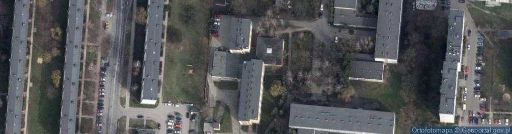 Zdjęcie satelitarne Zaoczne Liceum Ogólnokształcące 'Logos' W Piotrkowie Trybunalskim