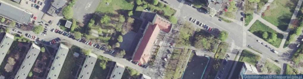 Zdjęcie satelitarne Zaoczne Liceum Ogólnokształcące Dla Dorosłych W Głogowie