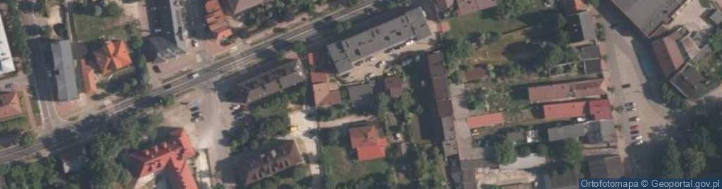 Zdjęcie satelitarne Zaoczne Liceum Ogólnokształcące Dla Dorosłych Zdz W Łodzi Z Siedzibą W Opocznie