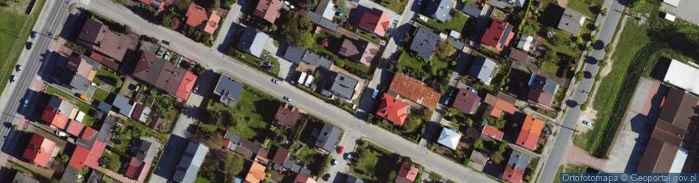 Zdjęcie satelitarne Zaoczne Liceum Ogólnokształcące Na Podbudowie Gimnazjum Zdz W Łodzi Z Siedzibą W Łowiczu