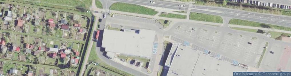 Zdjęcie satelitarne Lidl - Supermarket