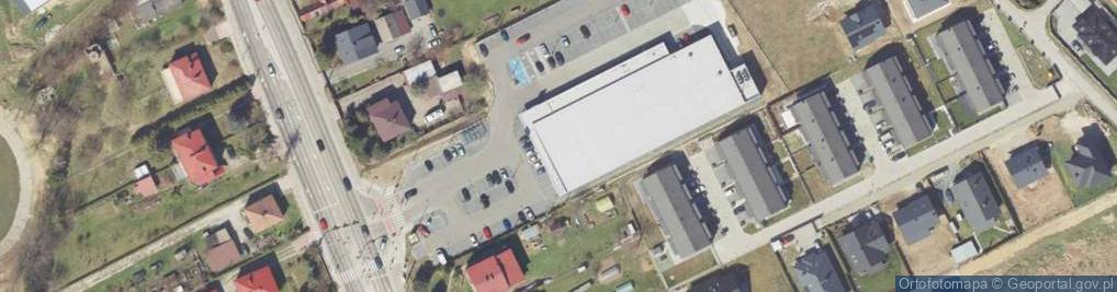 Zdjęcie satelitarne Lidl - Supermarket