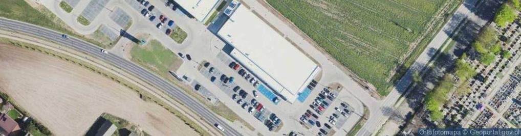 Zdjęcie satelitarne Lidl - Supermarket