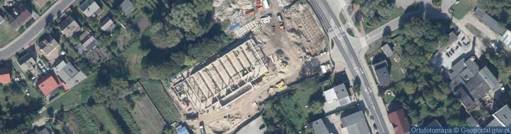 Zdjęcie satelitarne Lidl - Supermarket