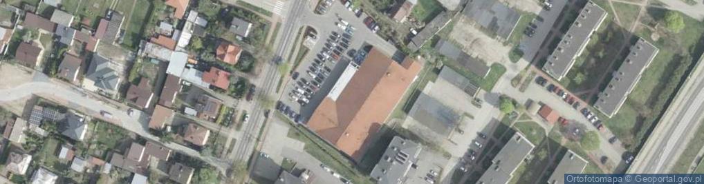 Zdjęcie satelitarne Lidl - Supermarket