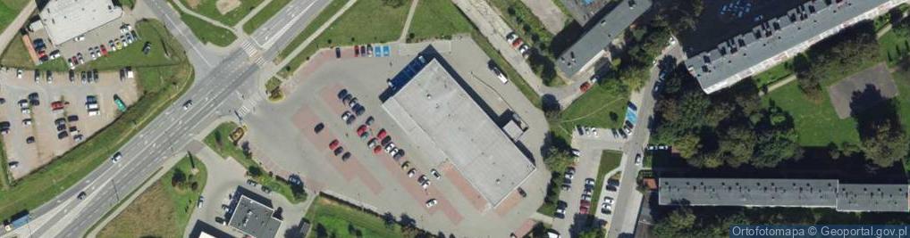 Zdjęcie satelitarne Lidl - Supermarket