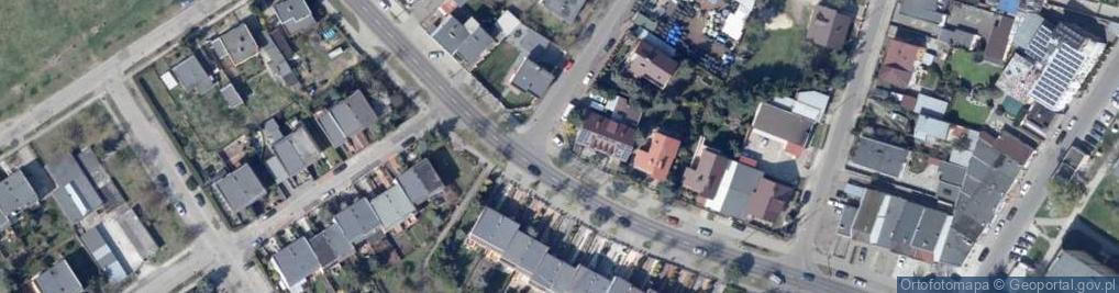 Zdjęcie satelitarne Hurtownia Lodów i Mrożonek S.J. Jan Mirosław Siewiorek, Wiesława