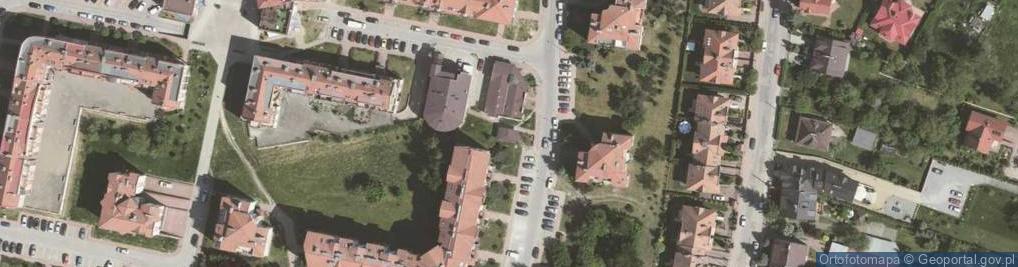 Zdjęcie satelitarne Łaplody