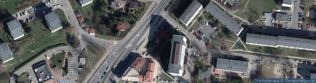 Zdjęcie satelitarne LódMiód