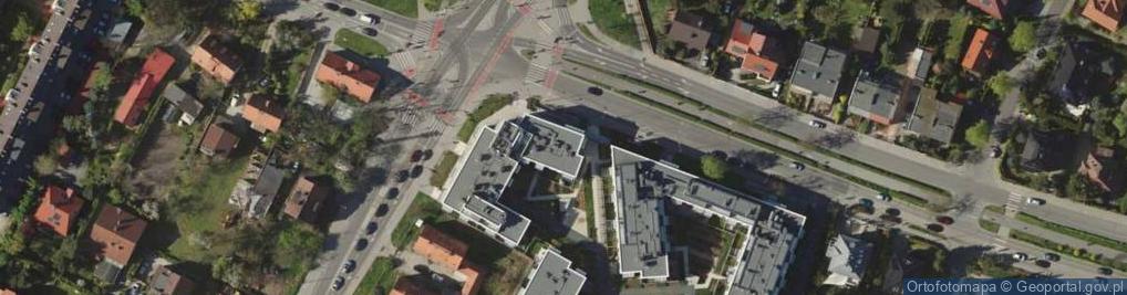 Zdjęcie satelitarne Lody Naturalne z Krzyckiej