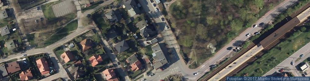 Zdjęcie satelitarne W Rożku - Lody Rzemieślnicze