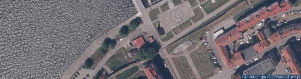Zdjęcie satelitarne Zielona Budka