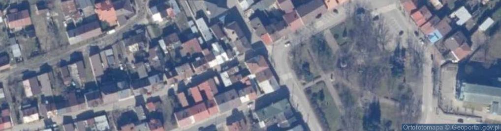 Zdjęcie satelitarne Zielona Budka