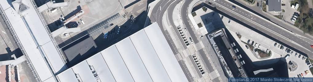 Zdjęcie satelitarne Lotnisko Chopina Warszawa - EPWA, WAW, Terminal A, Okęcie