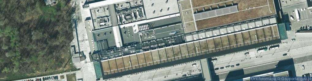 Zdjęcie satelitarne Port Lotniczy Kraków-Balice - EPKK, KRK, Terminal 1