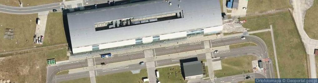 Zdjęcie satelitarne Port Lotniczy Warszawa-Modlin - EPMO, WMI